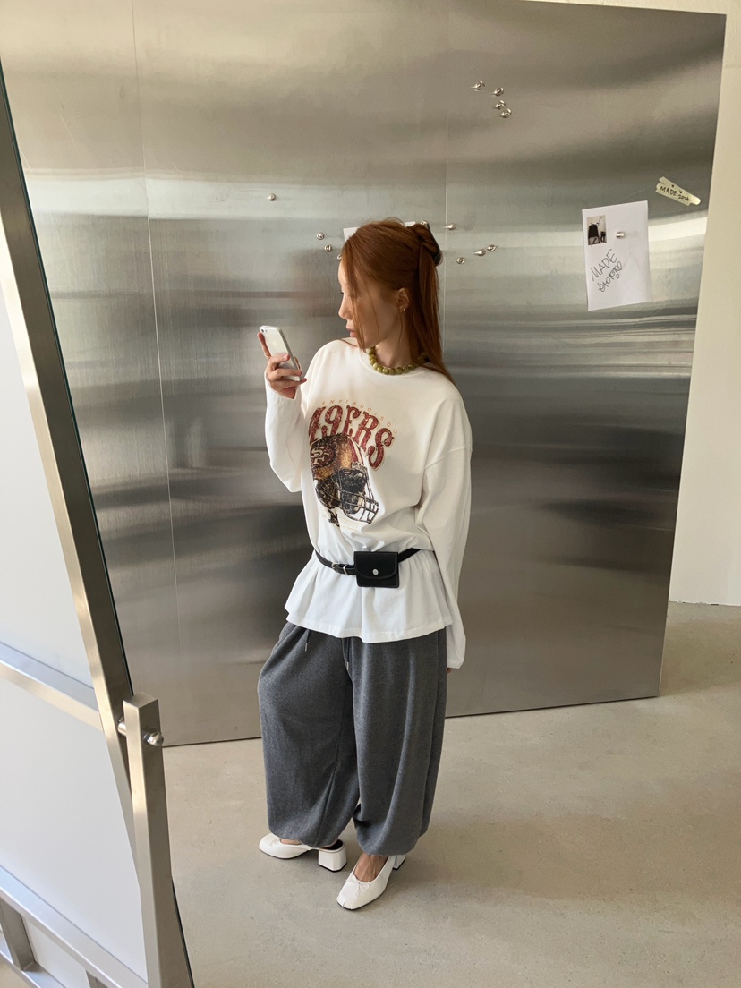 MADE-P東大門直郵女士新品時尚休閑真品推薦人氣長袖T恤MADE-P長袖T恤