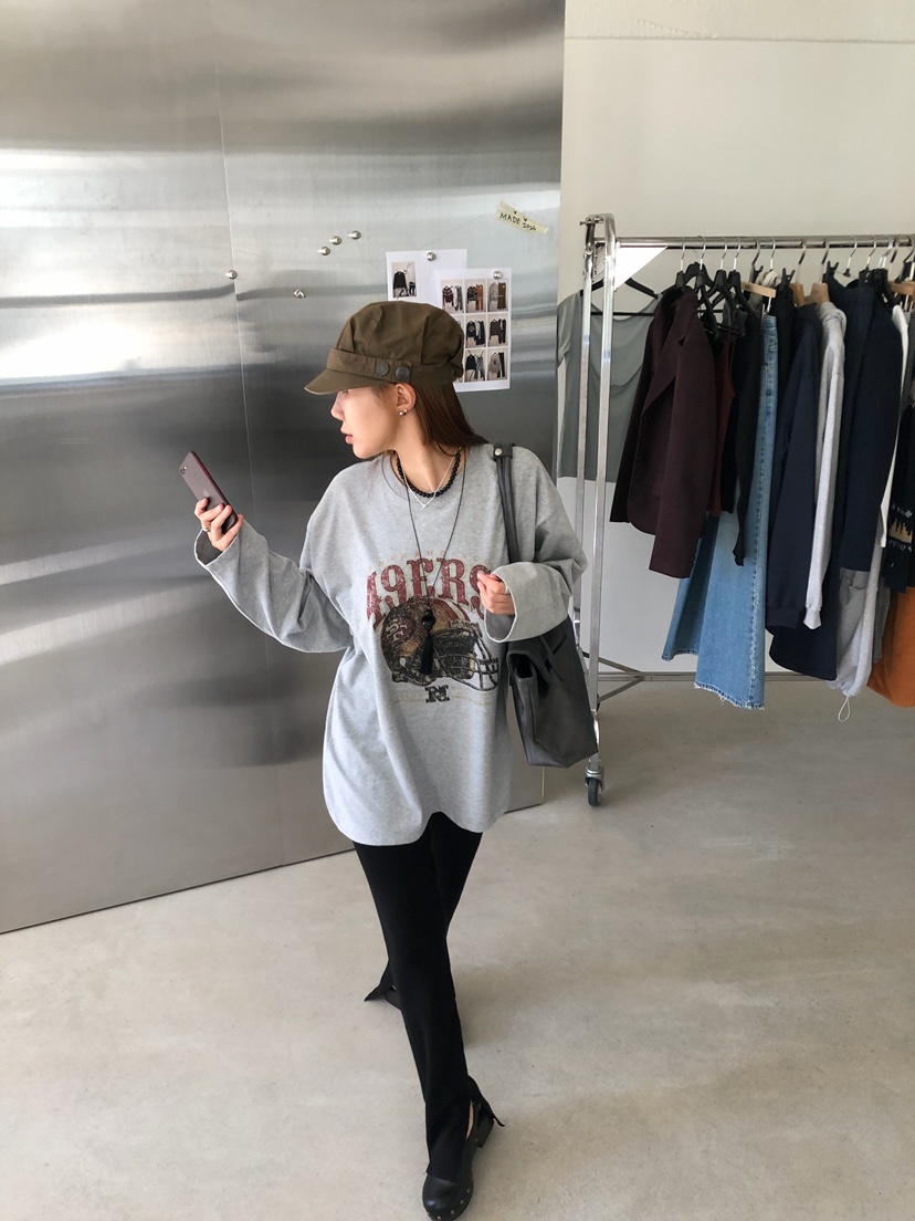 MADE-P東大門直郵女士新品時尚休閑真品推薦人氣長袖T恤MADE-P長袖T恤