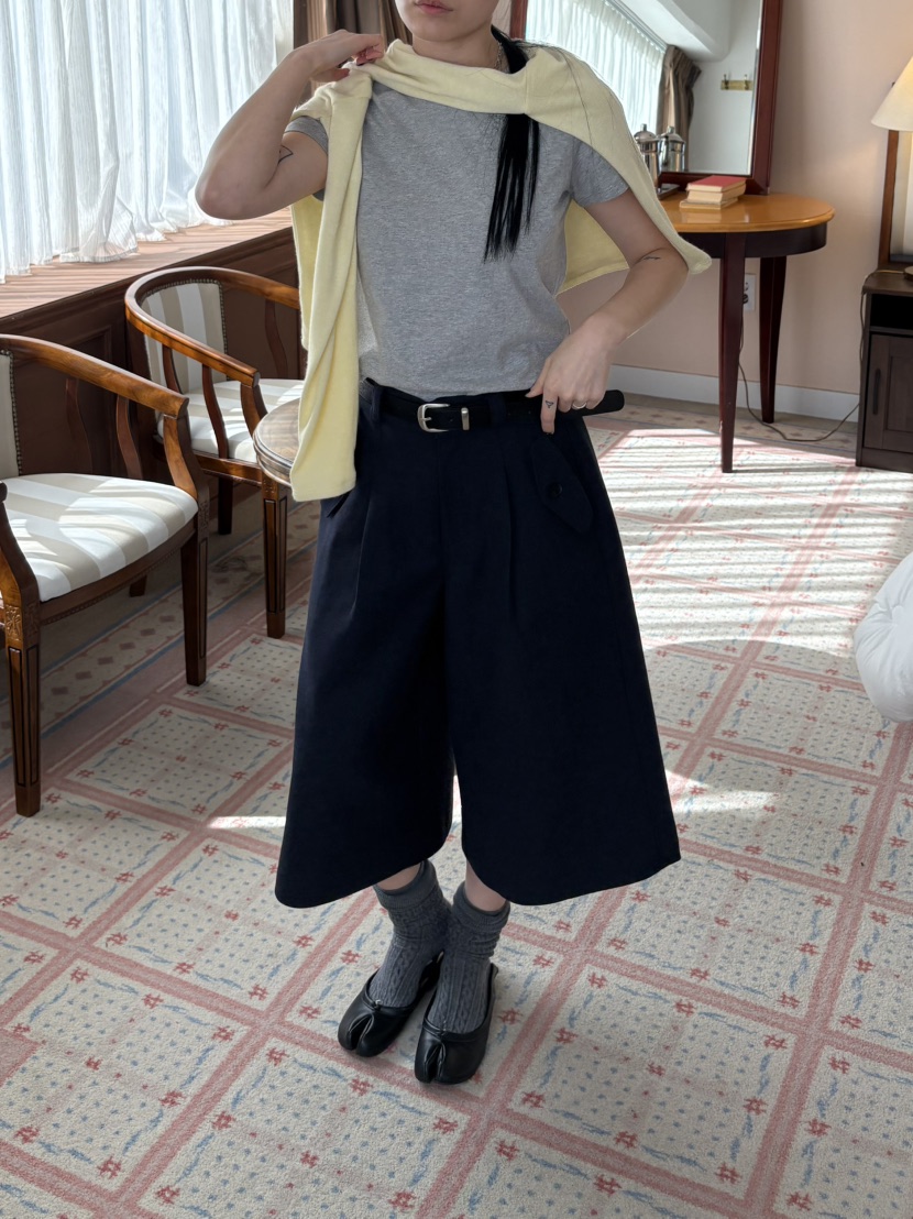 LOVE LETTER韓國代購女裝新款休閑真品人氣短褲不含腰帶LOVE LETTER短褲