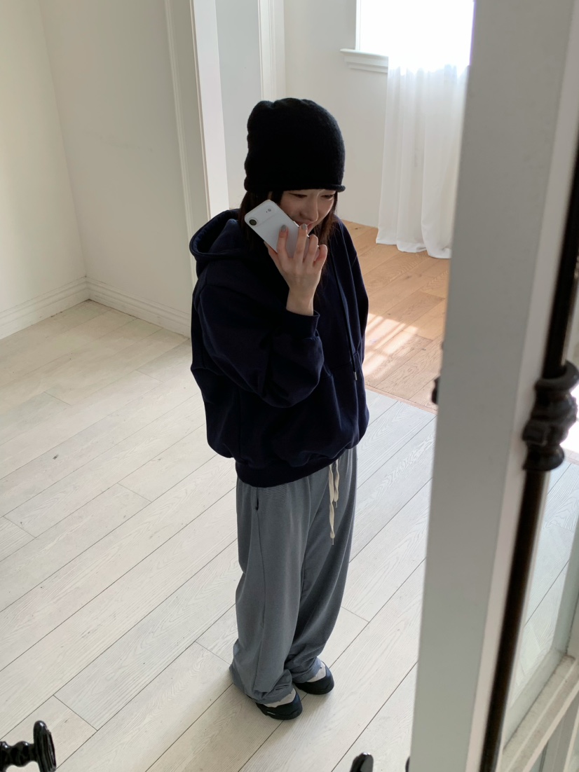 MOMENTUM韓國代購女裝新款熱賣推薦人氣休閑衛衣連帽衫抓絨MOMENTUM衛衣
