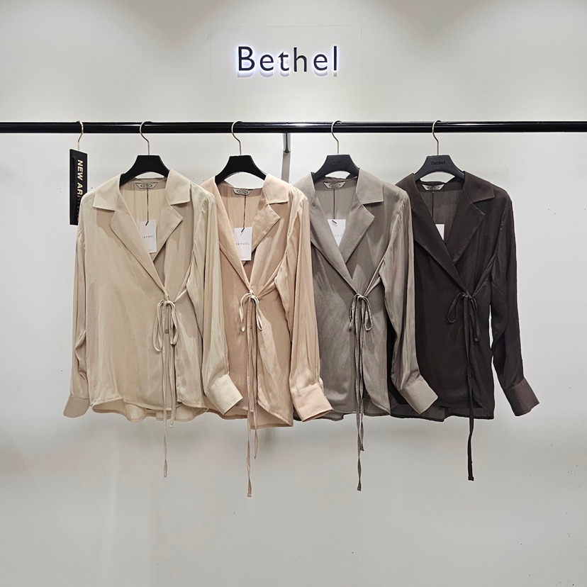 BETHEL韓國代購女士新款熱賣休閑推薦人氣時尚襯衫蕾絲衫Bethel襯衫/蕾絲衫