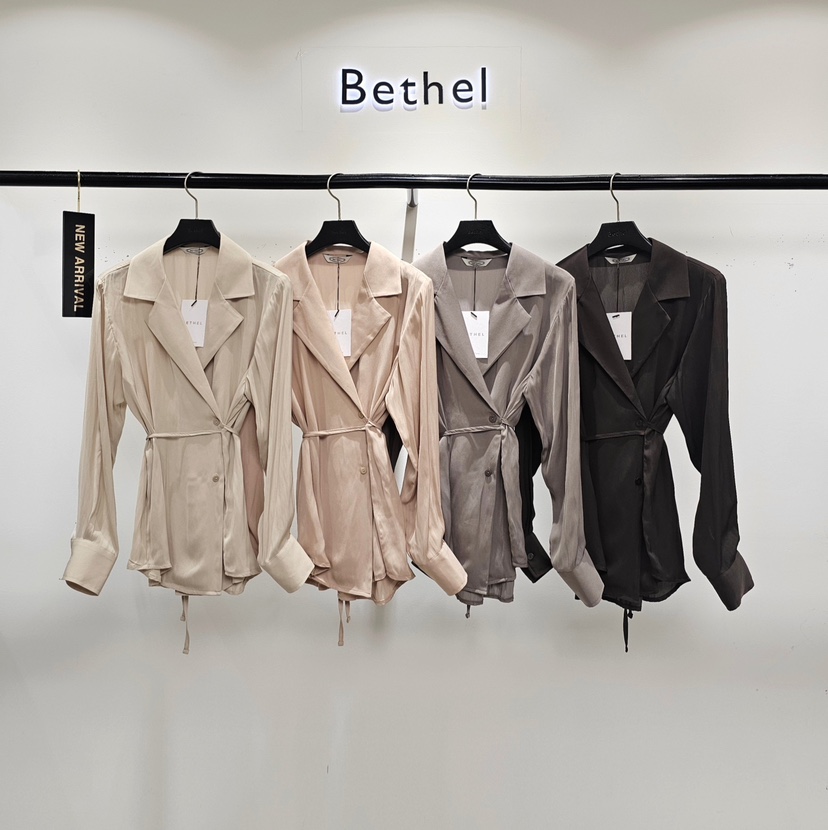 BETHEL韓國代購女士新款熱賣休閑推薦人氣時尚襯衫蕾絲衫Bethel襯衫/蕾絲衫