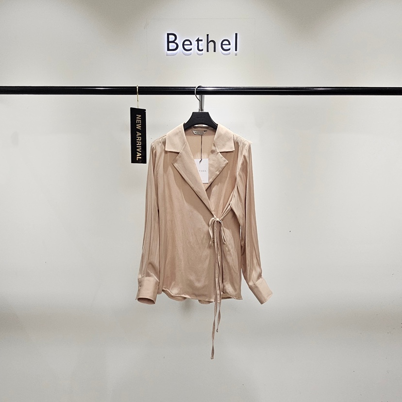 BETHEL韓國代購女士新款熱賣休閑推薦人氣時尚襯衫蕾絲衫Bethel襯衫/蕾絲衫圖色2