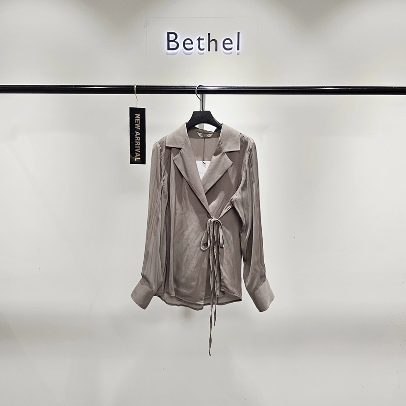 BETHEL韓國代購女士新款熱賣休閑推薦人氣時尚襯衫蕾絲衫Bethel襯衫/蕾絲衫圖色3