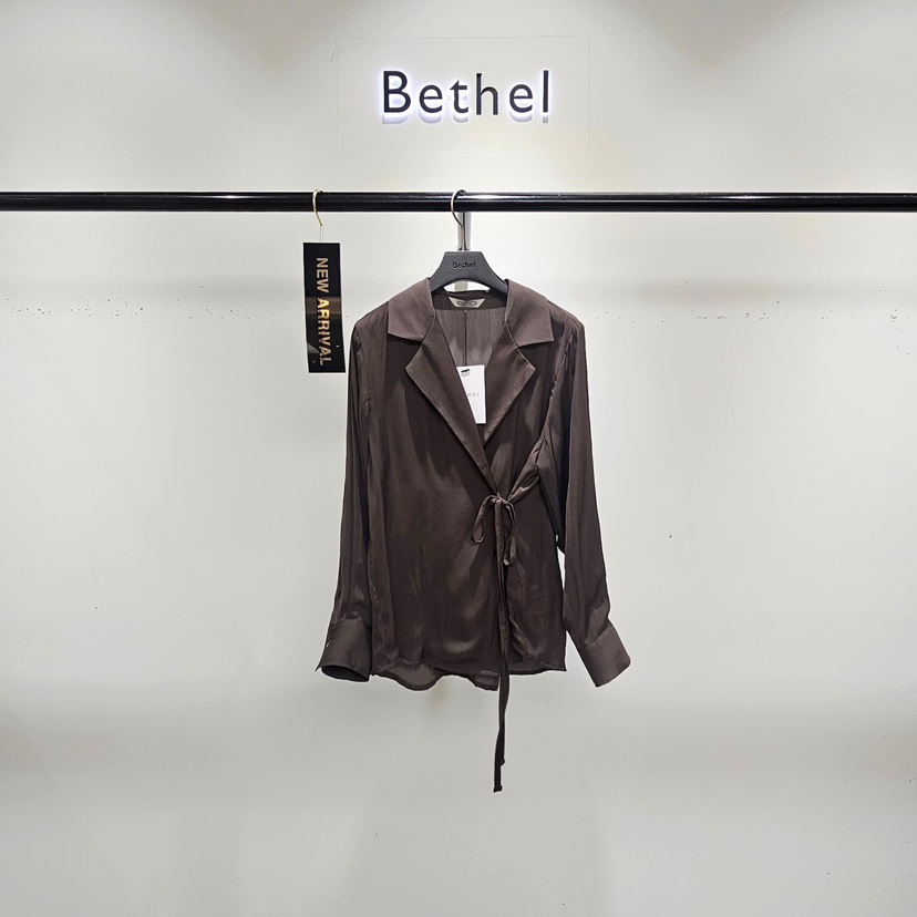 BETHEL韓國代購女士新款熱賣休閑推薦人氣時尚襯衫蕾絲衫Bethel襯衫/蕾絲衫圖色4