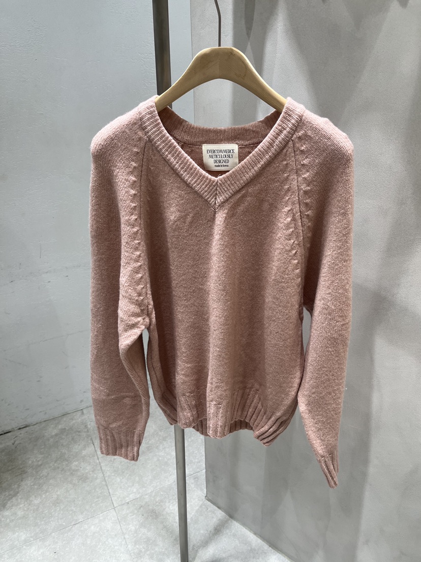 EVERCOMMERCE METICULOUSLY DESIGNED東大門實拍女士新品時尚針織衫EVERCOMMERCE METICULOUSLY DESIGNED針織衫圖色4