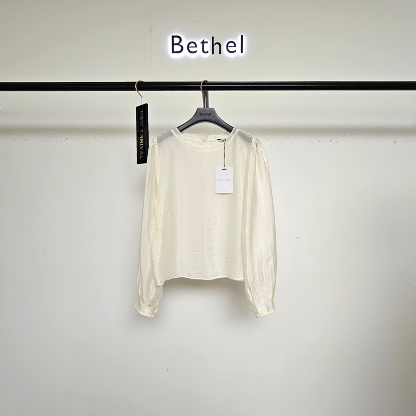 BETHEL韓國代購女裝新品熱賣人氣休閑真品推薦襯衫蕾絲衫Bethel襯衫/蕾絲衫圖色1
