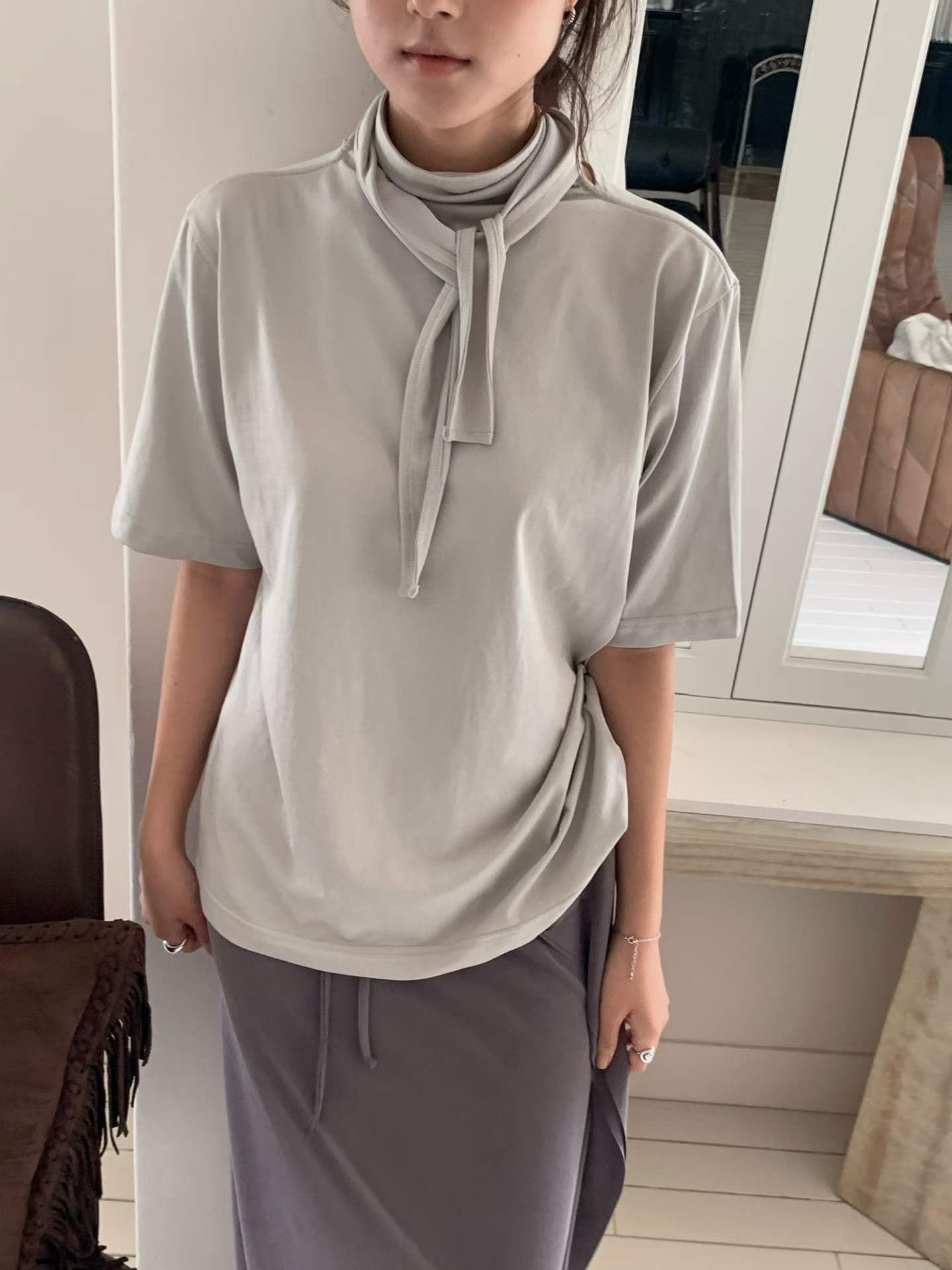 PAIR/RE STOC韓國代購女士新款時尚推薦休閑熱賣人氣T恤PAIR/RE STOCT恤圖色2
