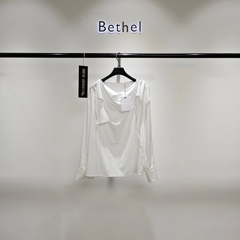 BETHEL韓國直郵女裝新品人氣熱賣時尚休閑真品襯衫蕾絲衫Bethel襯衫/蕾絲衫圖色1