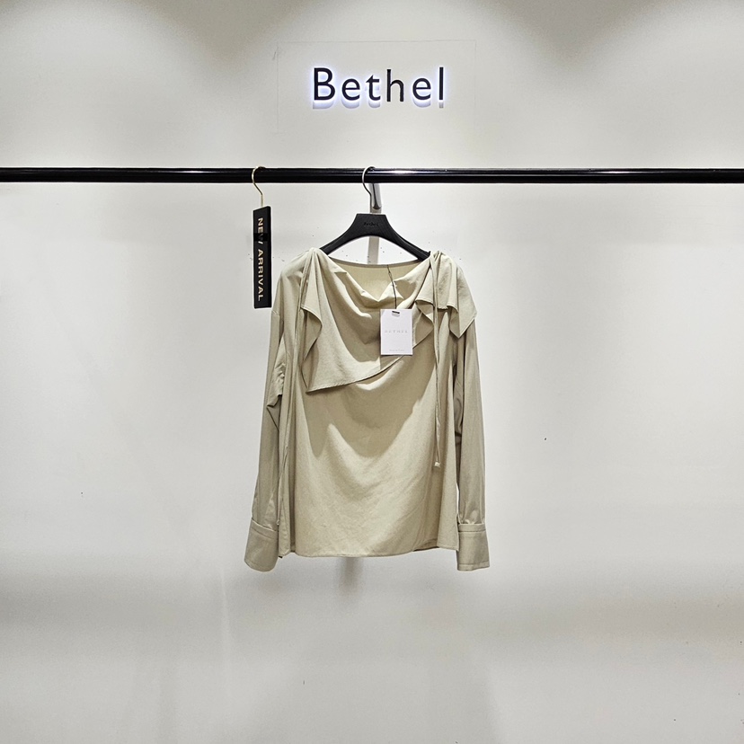 BETHEL韓國直郵女裝新品人氣熱賣時尚休閑真品襯衫蕾絲衫Bethel襯衫/蕾絲衫圖色2