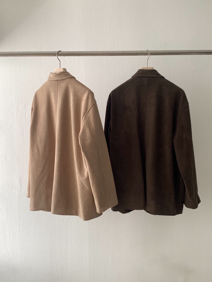 PAIR/RE STOC東大門直郵女士新款人氣時尚休閑夾克絨面革PAIR/RE STOC夾克