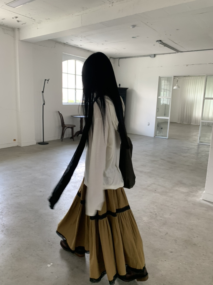 LOGARDEN東大門直郵女裝新品熱賣休閑時尚推薦長袖T恤安哥拉LO GARDEN長袖T恤