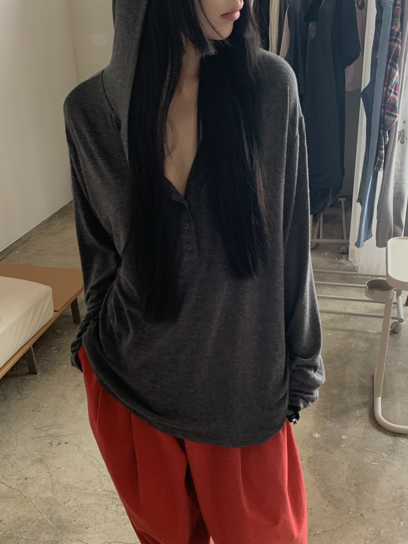 LOGARDEN東大門直郵女裝新品熱賣休閑時尚推薦長袖T恤安哥拉LO GARDEN長袖T恤圖色2