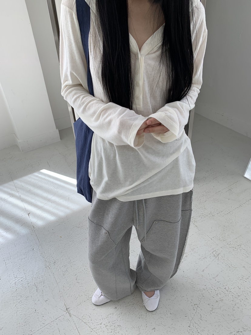 LOGARDEN東大門直郵女裝新品熱賣休閑時尚推薦長袖T恤安哥拉LO GARDEN長袖T恤圖色3