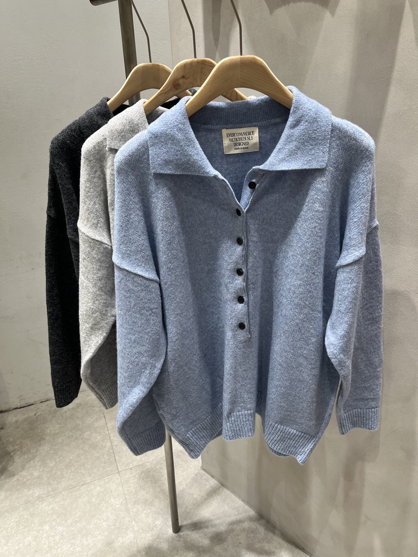 EVERCOMMERCE METICULOUSLY DESIGNED韓國代購女士新品時尚針織衫EVERCOMMERCE METICULOUSLY DESIGNED針織衫