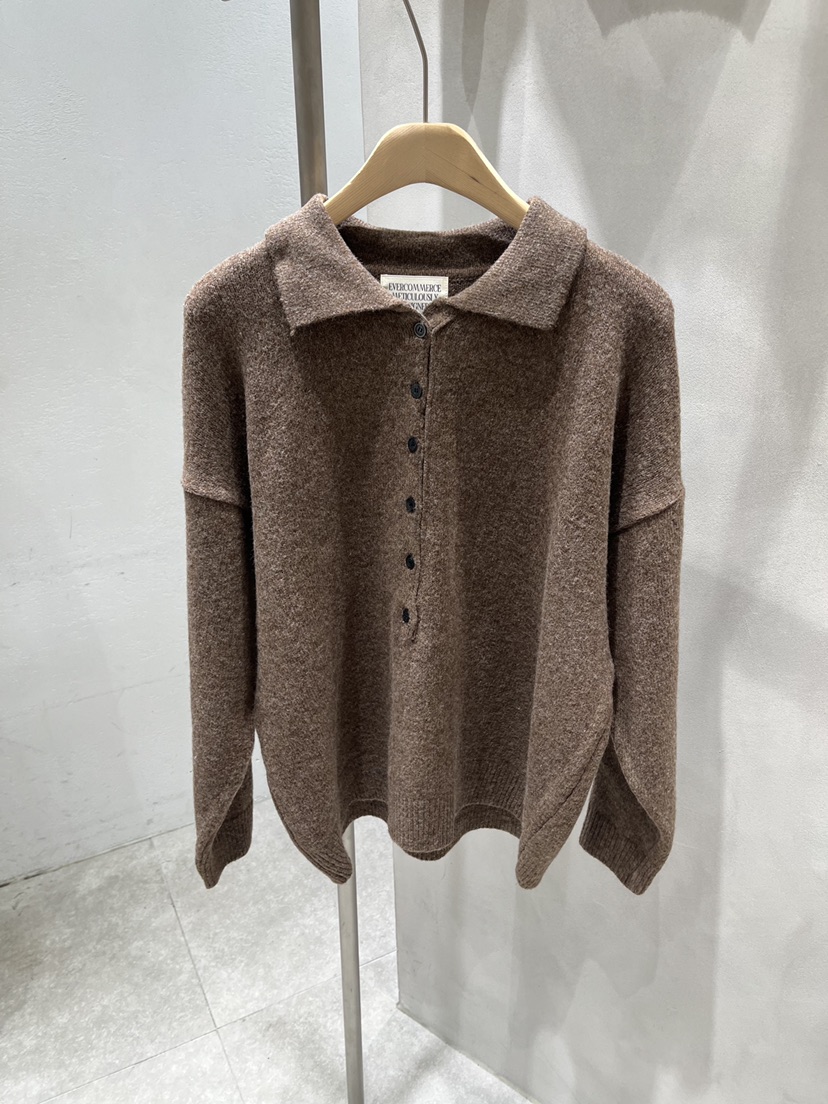 EVERCOMMERCE METICULOUSLY DESIGNED韓國代購女士新品時尚針織衫EVERCOMMERCE METICULOUSLY DESIGNED針織衫圖色4