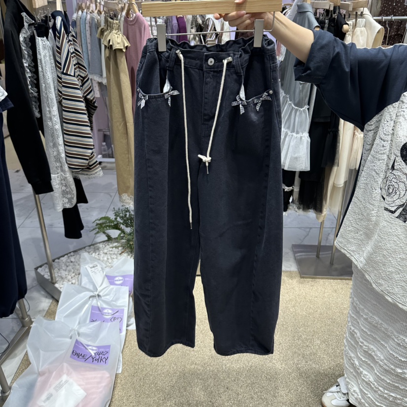 VIRUS東大門代購女裝新款人氣推薦時尚真品休閑休閑褲棉質VIRUS休閑褲圖色2