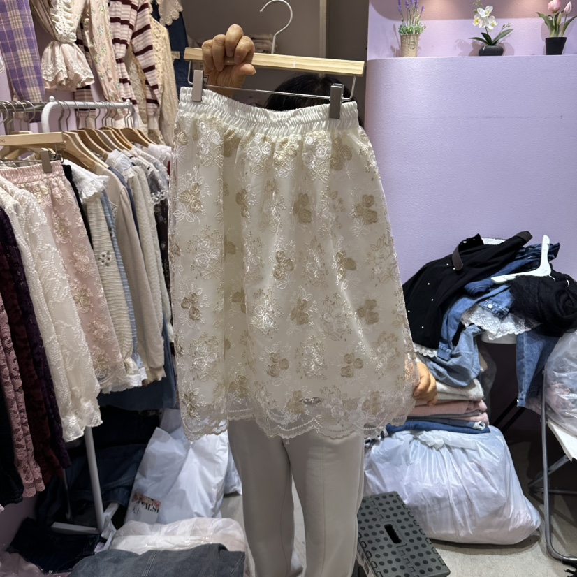 MS東大門代購女士新款熱賣休閑時尚推薦人氣半身裙中短裙MS半身裙/中短裙圖色2