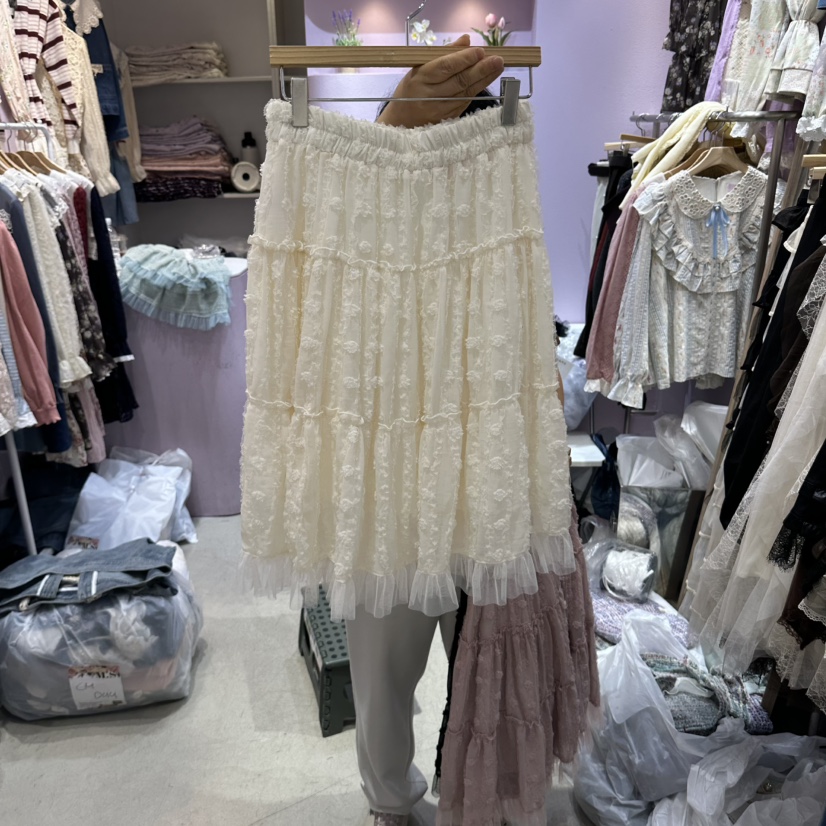 MS韓國直郵女裝新品熱賣時尚推薦真品人氣休閑半身裙中短裙MS半身裙/中短裙