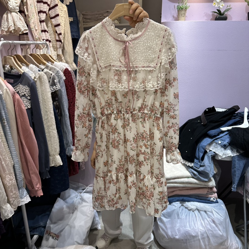 MS韓國直郵女裝新款推薦熱賣休閑時尚真品人氣連衣裙MS連衣裙圖色1