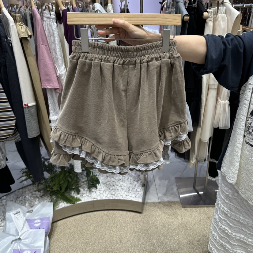 VIRUS東大門代購女士新款真品人氣熱賣休閑推薦短褲燈芯絨VIRUS短褲