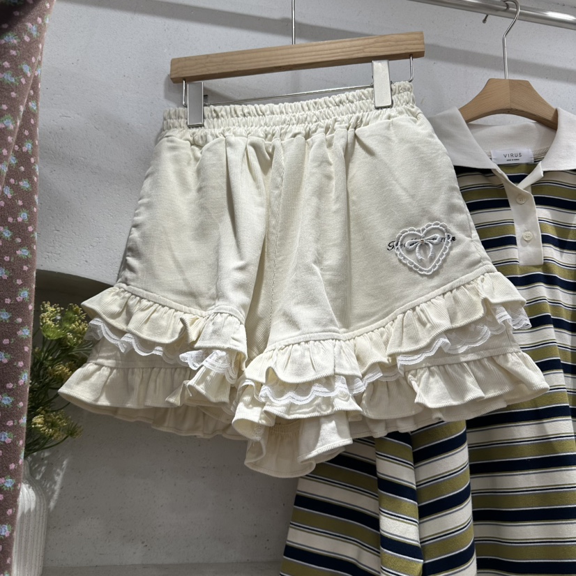 VIRUS東大門代購女士新款真品人氣熱賣休閑推薦短褲燈芯絨VIRUS短褲圖色1