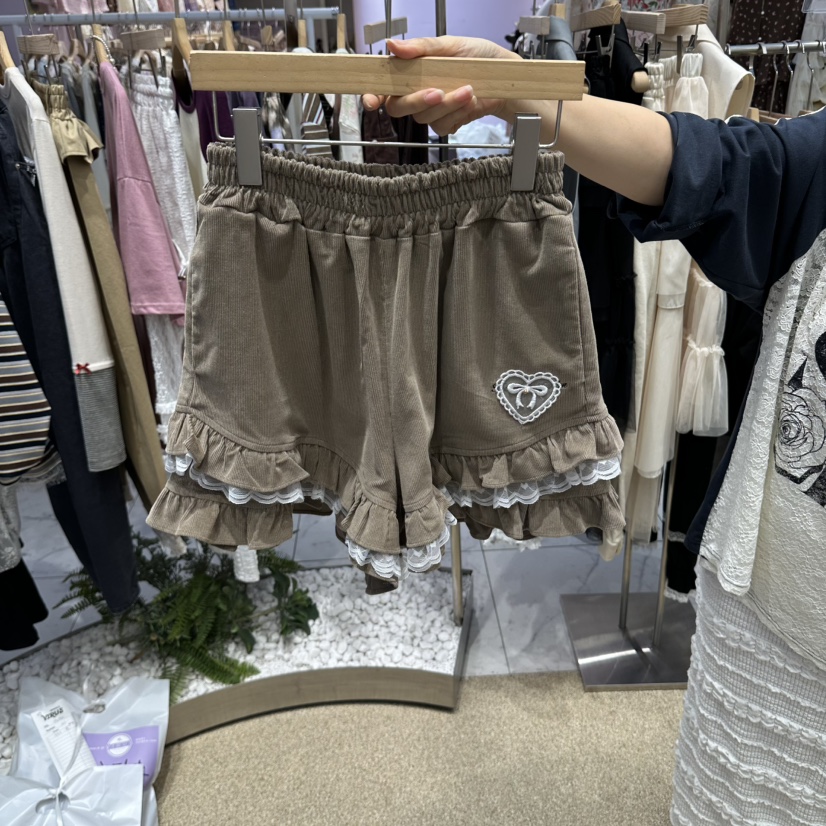 VIRUS東大門代購女士新款真品人氣熱賣休閑推薦短褲燈芯絨VIRUS短褲圖色2
