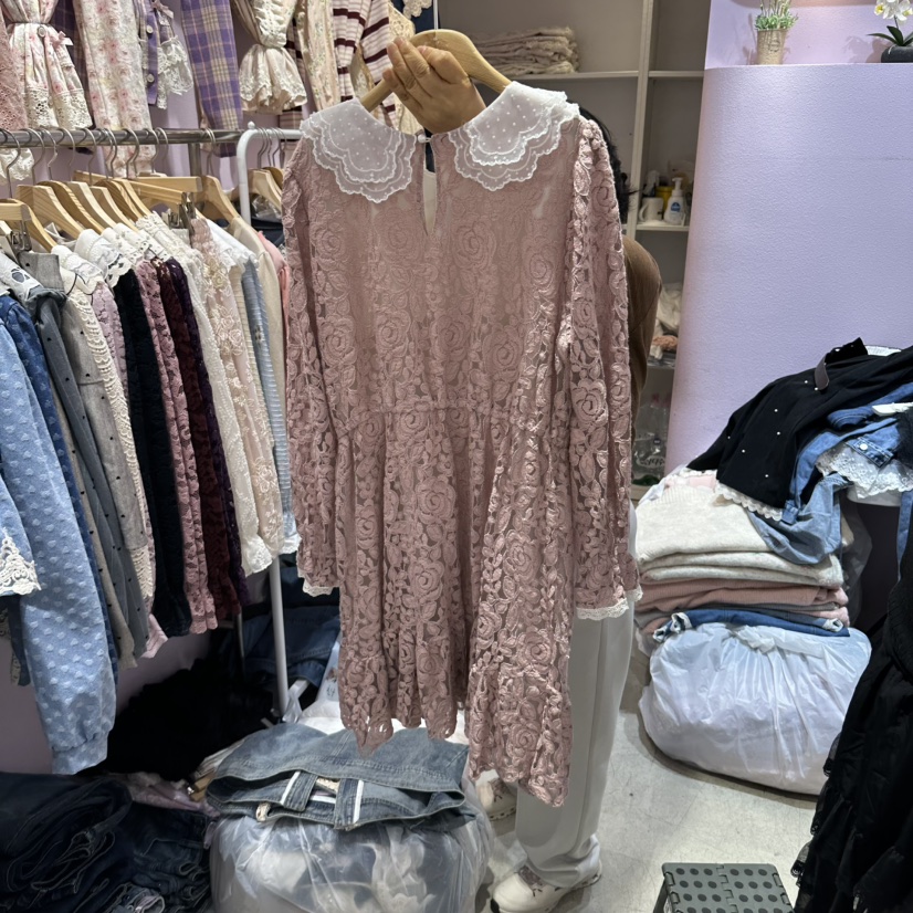 MS東大門實拍女裝新品推薦休閑時尚熱賣人氣真品連衣裙MS連衣裙