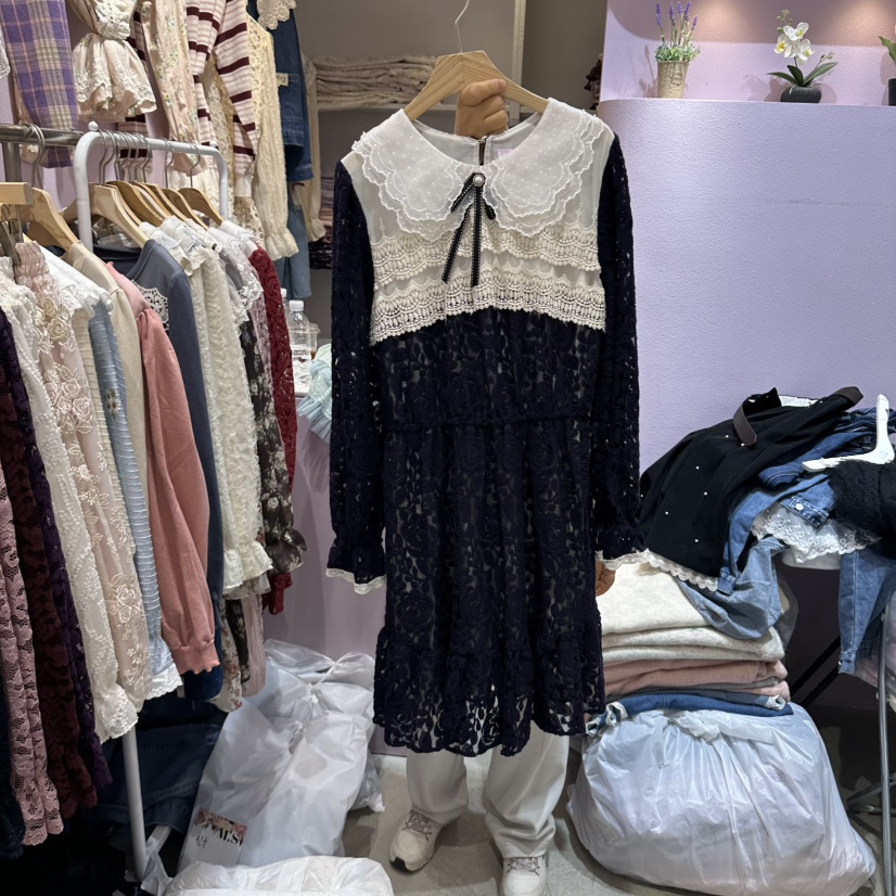 MS東大門實拍女裝新品推薦休閑時尚熱賣人氣真品連衣裙MS連衣裙圖色3