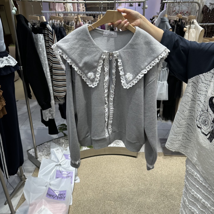 VIRUS東大門直郵女裝新品休閑人氣時尚真品推薦熱賣衛衣VIRUS衛衣圖色2