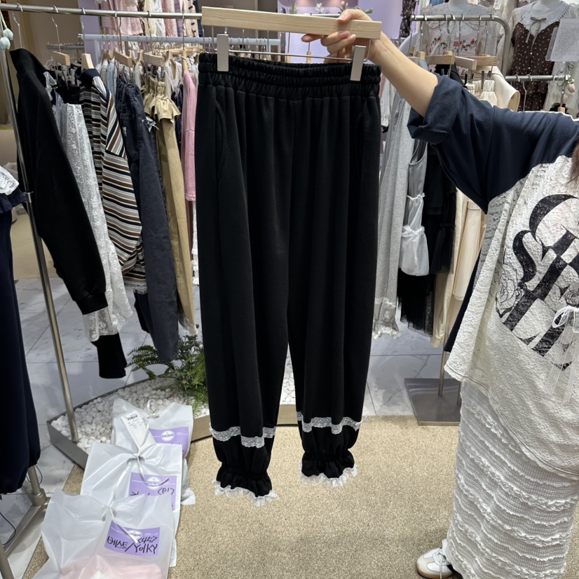 VIRUS東大門實拍女士新品時尚推薦人氣熱賣休閑休閑褲可愛的VIRUS休閑褲圖色2