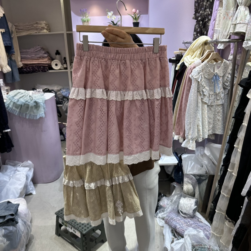 MS東大門實拍女裝新款時尚真品推薦人氣休閑熱賣短裙MS短裙