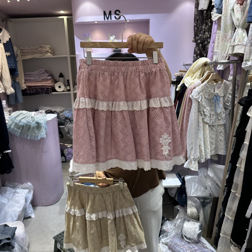 MS東大門實拍女裝新款時尚真品推薦人氣休閑熱賣短裙MS短裙圖色2