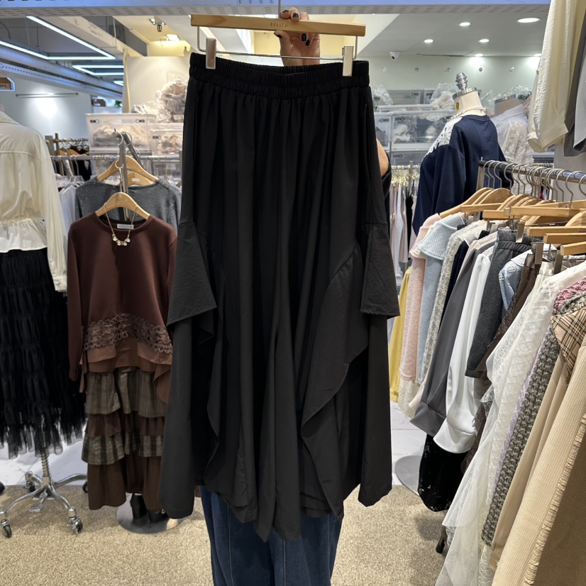 BELITA東大門代購女士新品推薦真品時尚熱賣休閑人氣休閑褲BELITA休閑褲圖色3黑色