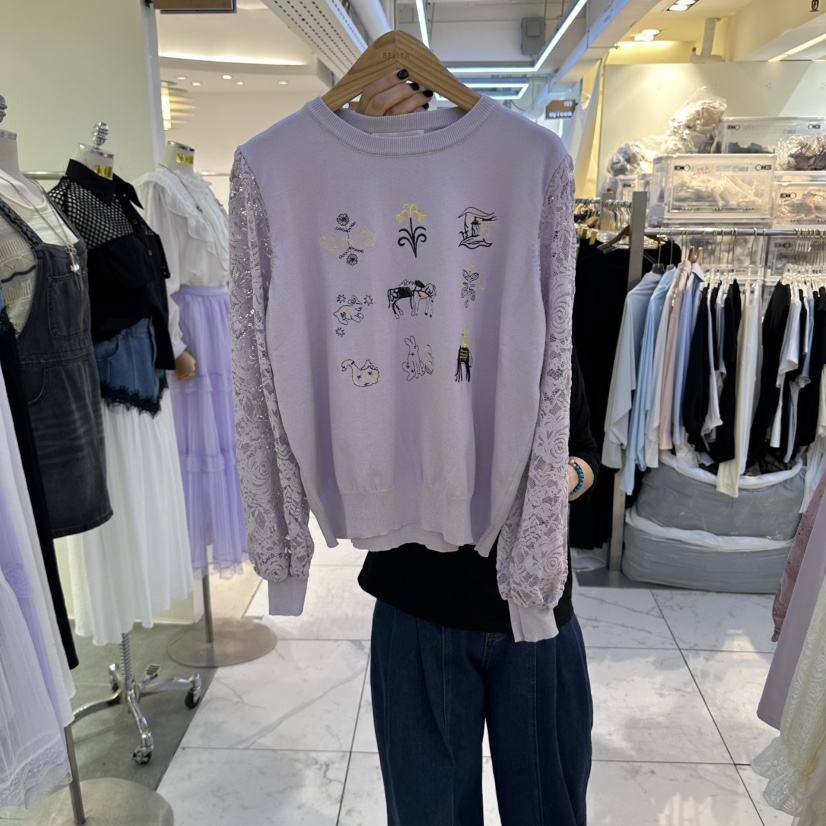 BELITA東大門實拍女士新款休閑熱賣人氣推薦時尚襯衫蕾絲衫BELITA襯衫/蕾絲衫圖色3