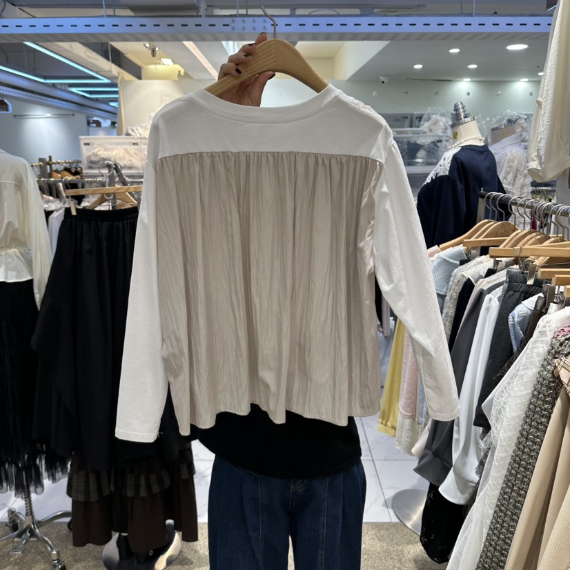 BELITA韓國代購女裝新品推薦休閑人氣襯衫蕾絲衫不含項鏈BELITA襯衫/蕾絲衫