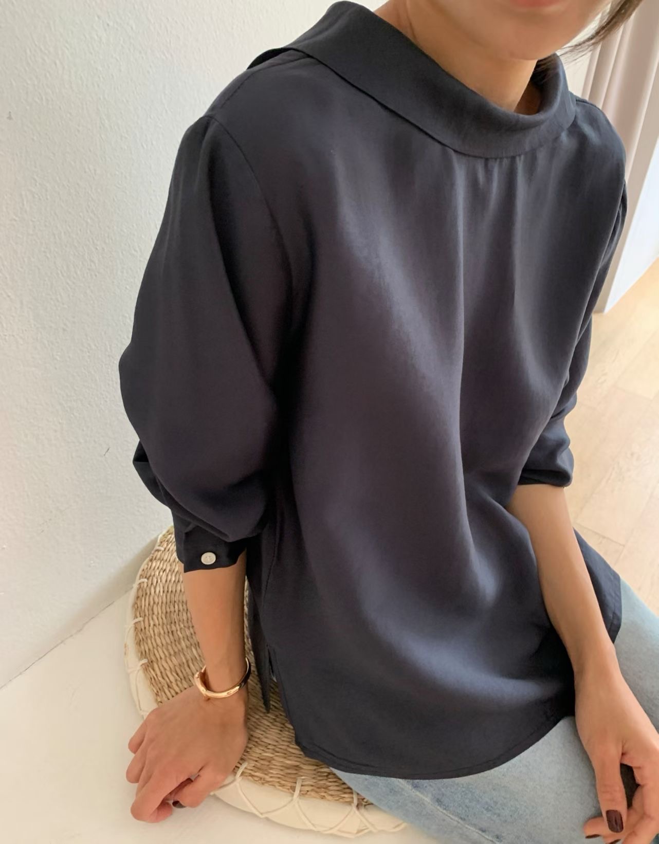 LUCKY ROOM韓國代購女士新品推薦真品時尚休閑襯衫蕾絲衫LUCKY ROOM襯衫/蕾絲衫