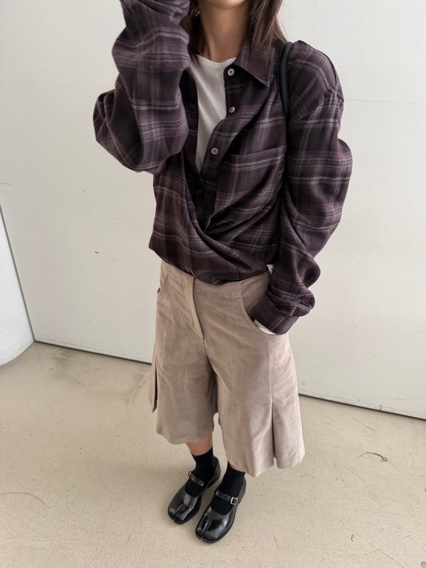 OLI EDIT東大門實拍女士新款推薦熱賣休閑人氣時尚職業短褲OLI EDIT短褲