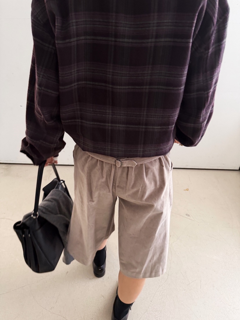 OLI EDIT東大門實拍女士新款推薦熱賣休閑人氣時尚職業短褲OLI EDIT短褲