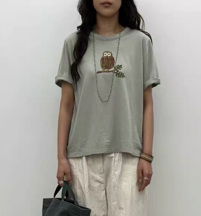 LE JARDINET韓國代購女裝新品職業休閑熱賣真品人氣時尚T恤LE JARDINETT恤圖色2
