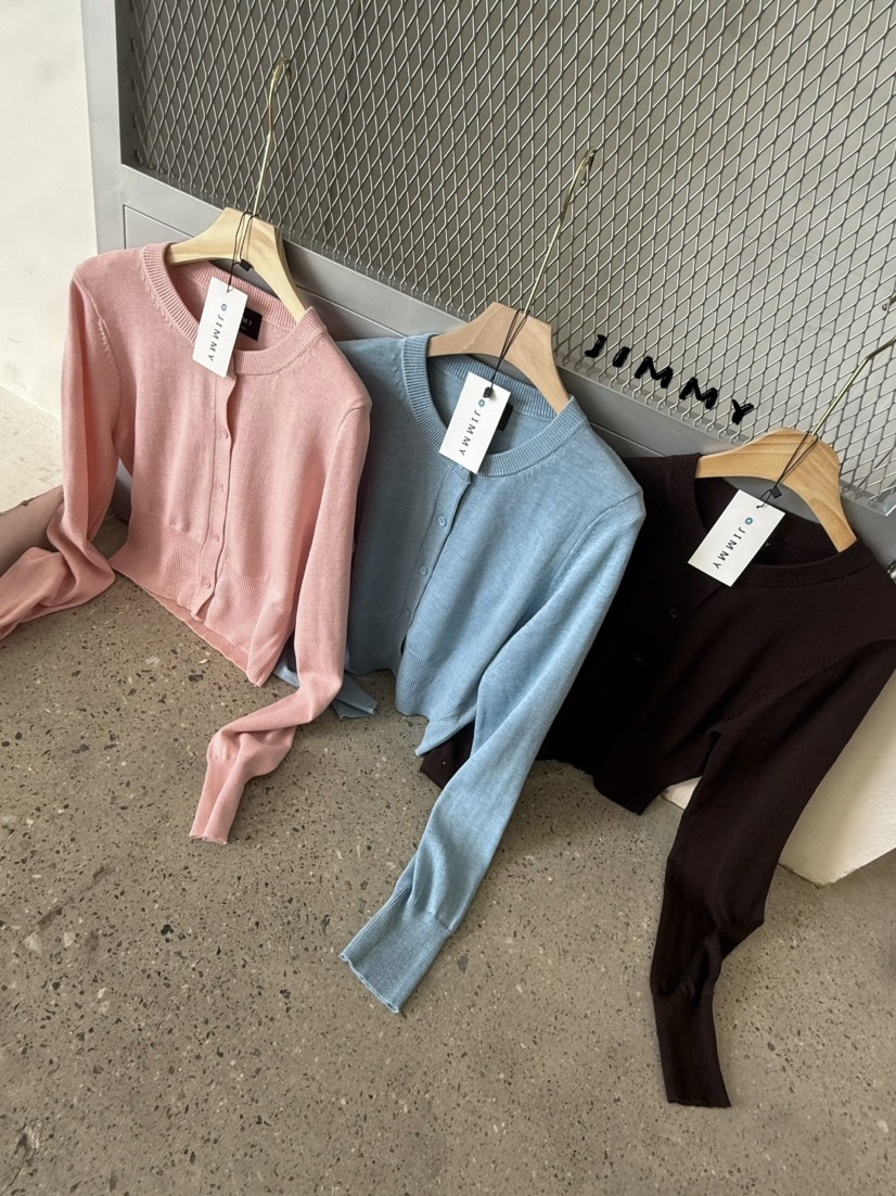 JIMMY韓國代購女士新款休閑熱賣推薦時尚人氣真品開衫JIMMY/REMAKE開衫