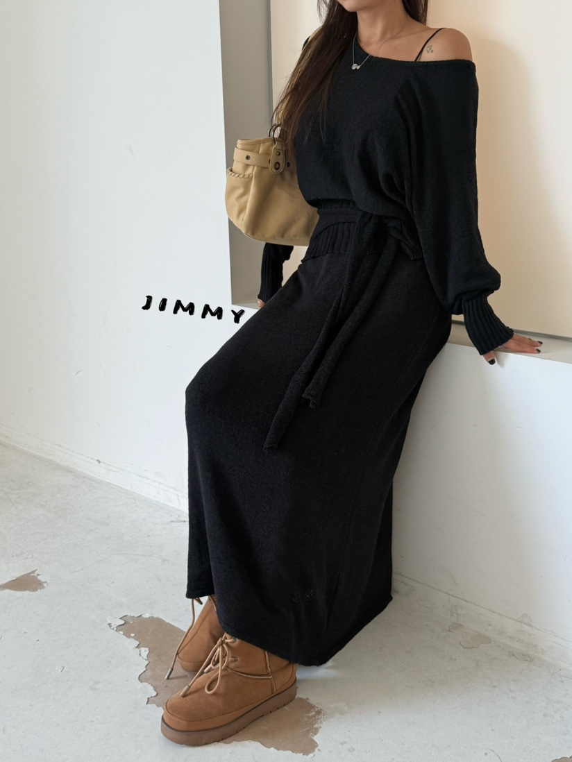 JIMMY東大門實拍女裝新品熱賣時尚休閑人氣推薦針織衫奶油色JIMMY/REMAKE針織衫