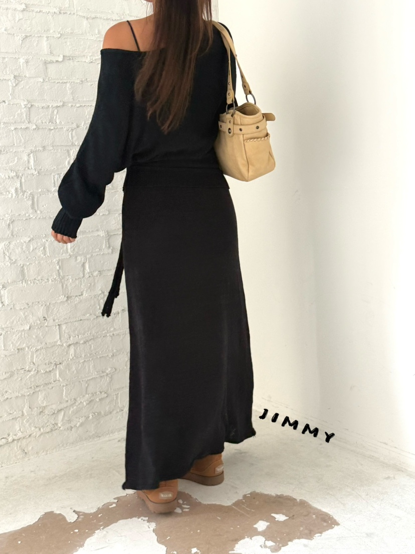 JIMMY東大門直郵女裝新款人氣休閑熱賣時尚真品長裙針織裙JIMMY/REMAKE長裙
