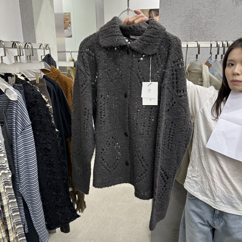 WEARABLE-L東大門代購女士新款休閑時尚熱賣人氣毛衣開衫WEARABLE毛衣圖色3