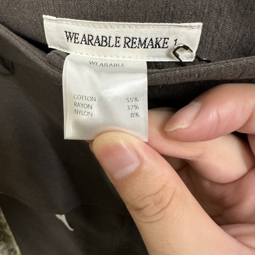 WEARABLE-L東大門代購女裝新款人氣熱賣真品長裙不含腰帶WEARABLE長裙