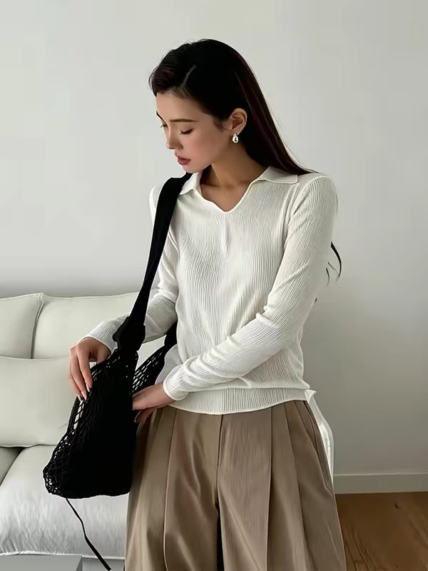 LA MAGIE FEMME東大門實拍女裝新品休閑熱賣推薦針織衫Lamagie Femme針織衫圖色1