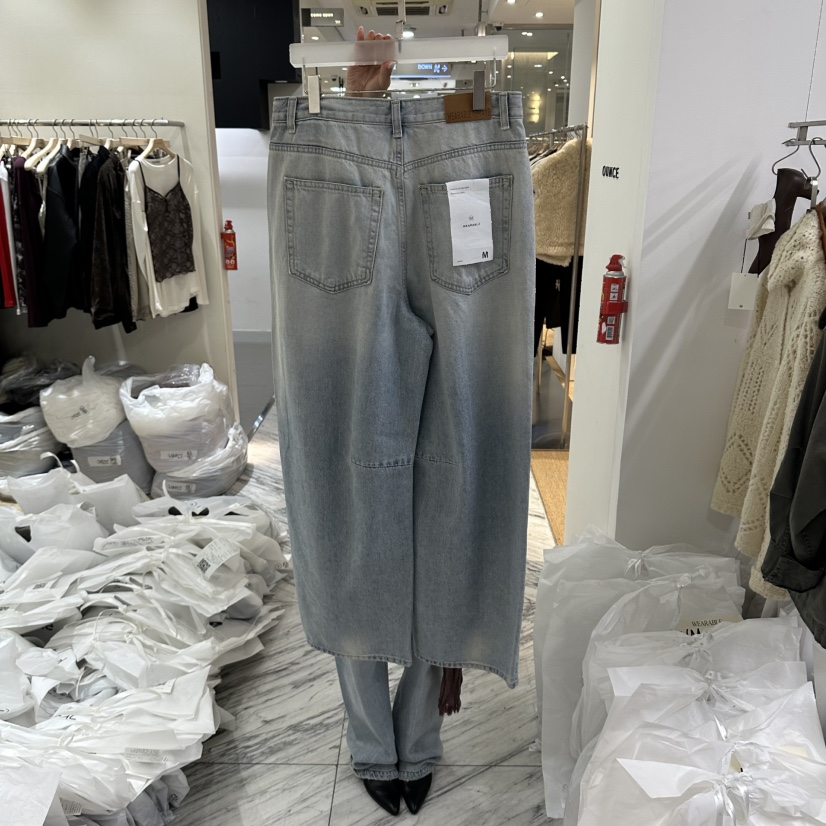 WEARABLE-L東大門實拍女士新品休閑真品熱賣人氣時尚牛仔褲WEARABLE牛仔褲