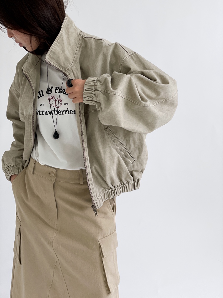 BOUND.A韓國代購女裝新品人氣推薦休閑真品時尚熱賣夾克BOUND.A夾克