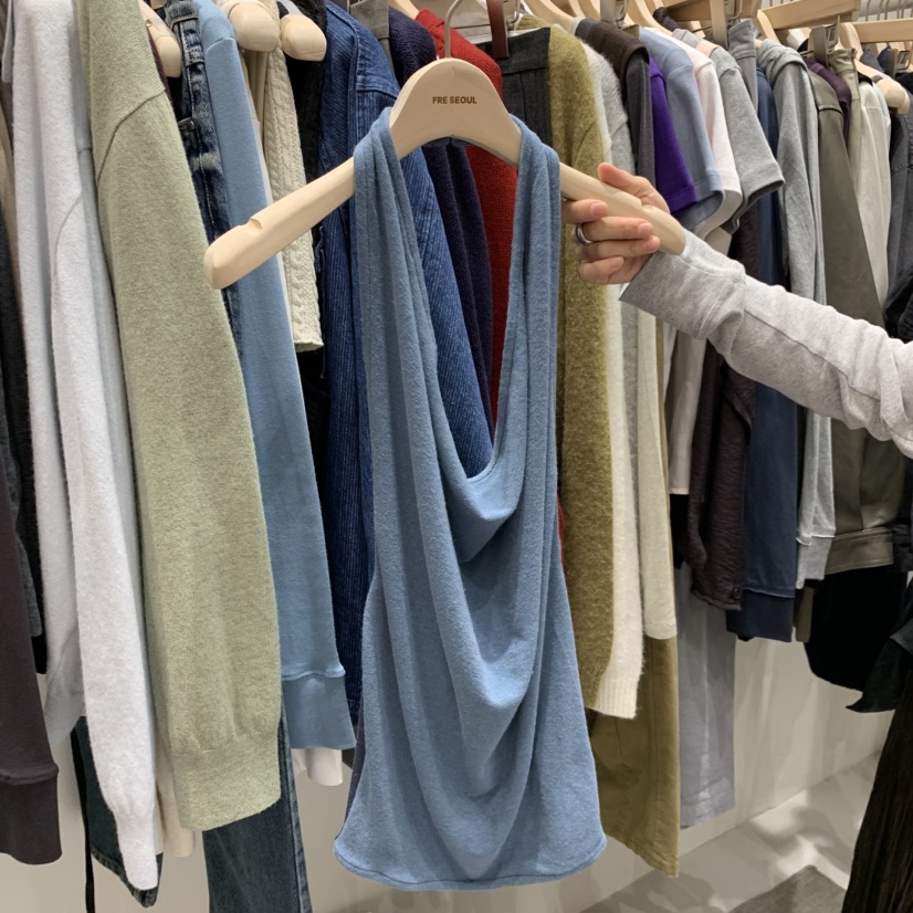 FRE東大門直郵女士新品真品人氣休閑推薦吊帶背心不含內搭FRE SEOUL吊帶/背心圖色1