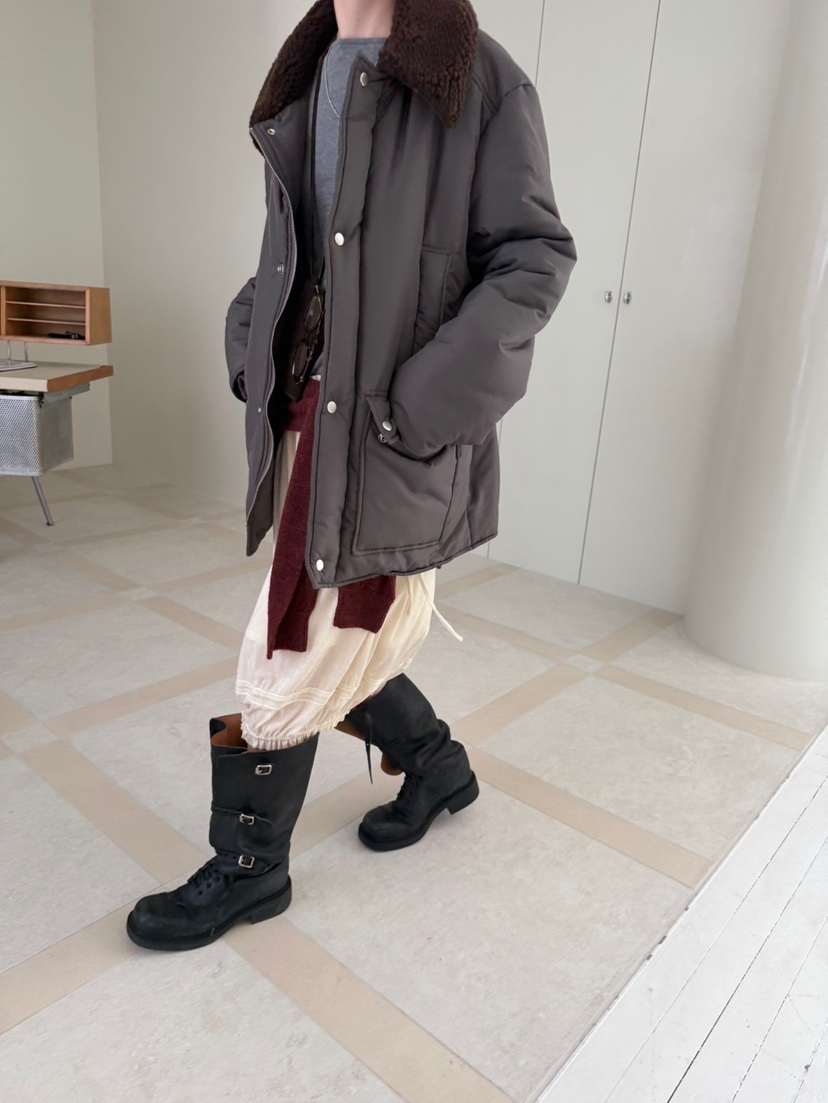 MINIMUZE東大門實拍女裝新款真品推薦人氣熱賣短款棉服絨MINIMUZE短款棉服